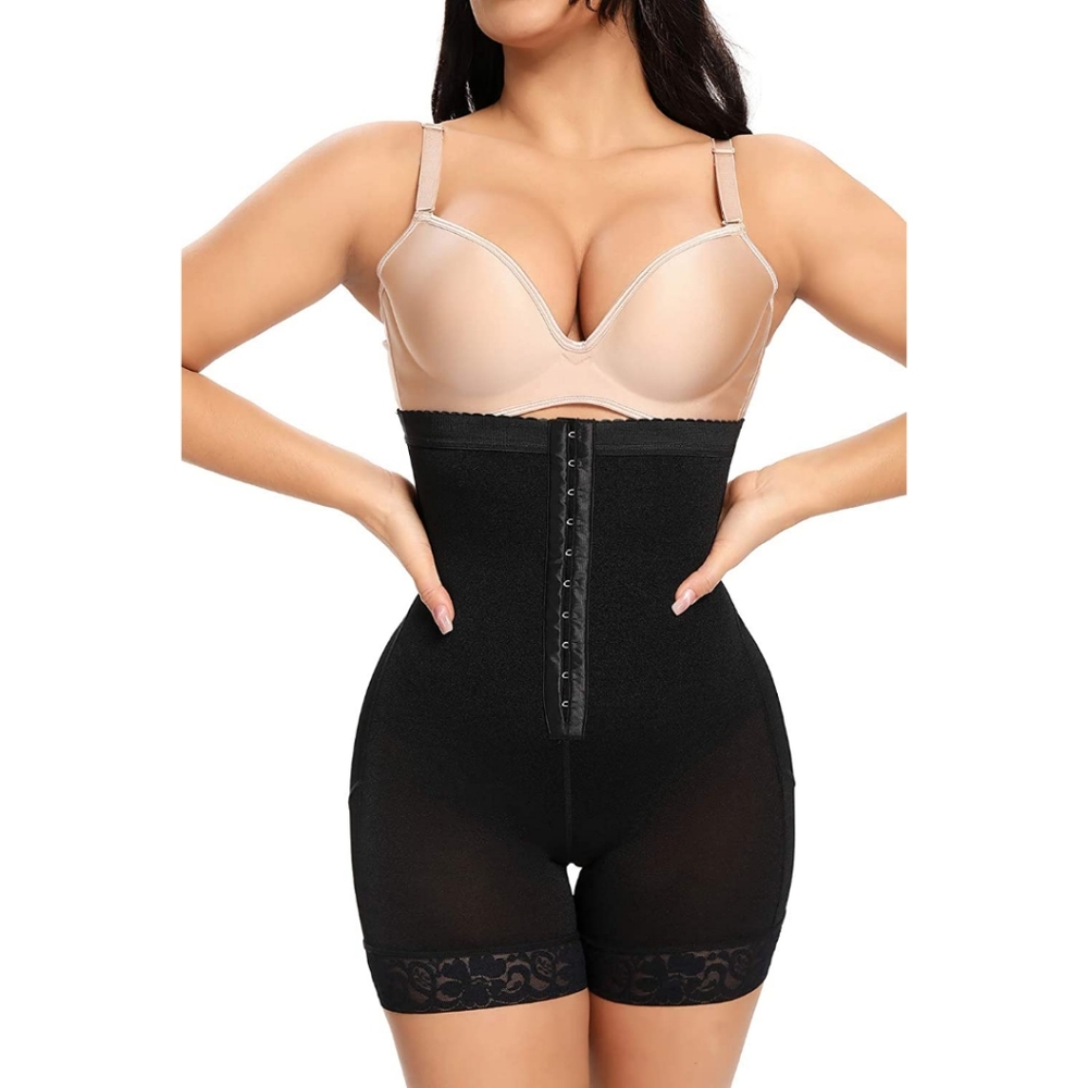 High Waist Body Shaper Girdle with Butt Li…